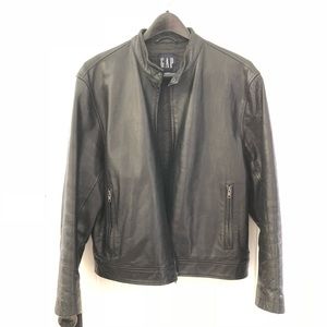 GAP men’s leather jacket